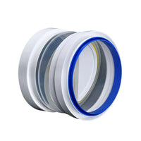 PVC Duct Exhaust Backdraft Damper for Kitchen Range Hoods and Public Flues