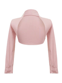 Kids Modal Ballet Shrug Cardigan Dance Practice Top with Camisole Set