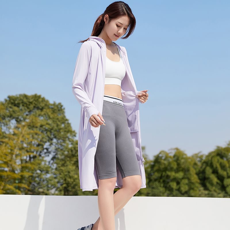Women's Long Sleeve UV Protection Quick Dry Sun Protection Jacket for Outdoor Sports