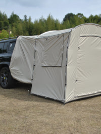 SUV Car Tail Extension Tent with Mesh Screen for Outdoor Self-Driving Travel