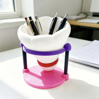 Badminton Racket Pen Holder Desk Organizer