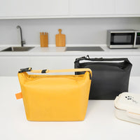 Foldable Insulated Lunch Bag for Work and School, Large Capacity Waterproof Oil-Proof Bento Box Tote