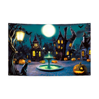 Halloween Party Banner Decoration Background Cloth for Themed Events