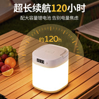 Rechargeable LED Camping Lantern with Long-Lasting Battery, Emergency Light, and Ambient Lighting for Outdoor & Home Use