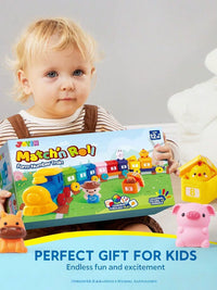 Kidsren's Animal Farm Montessori Early Education Role-Playing Dolls Family Interactive Gifts