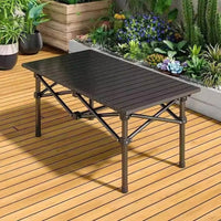 Portable Aluminum Folding Camping Table for Outdoor Picnic BBQ and Home Use