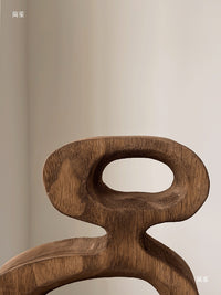 Abstract Art Wooden Sculpture for Living Room and Desktop Decor