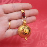 Zodiac Mahjong Dice Keychain Fidget Toy for Stress Relief and Good Luck