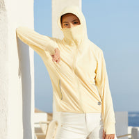 Unisex Ice Silk Sun Protection Hoodie with UV Protection for Summer Outdoor Activities
