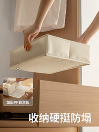 Drawer Underwear Organizer with Dividers for Bras, Underpants, and Socks