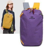 Lightweight Outdoor Color Block Backpack for Hiking Travel and Daily Use