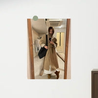 Autumn/Winter Korean Style Coat Outfit Poster for Clothing Stores