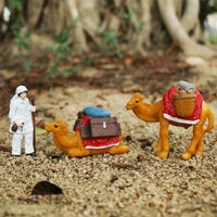 Miniature Desert Animal Figurines for Micro Landscape and Garden Decor