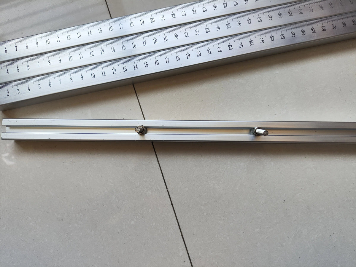 Lightweight Aluminum Alloy Bubble Brick Cutting Machine Ruler with Laser Scale