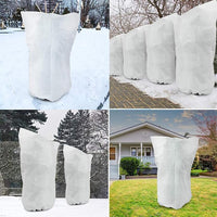 Plant Frost Protection Cover Non-Woven Fabric Winter Warm Bag for Garden Plants