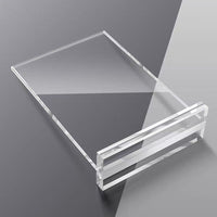 A4 Acrylic Table Sign Holder Display Stand for Menus and Price Lists