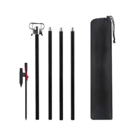 Outdoor Detachable Double-Hook Telescopic Camping Lantern Stand