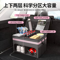 Car Trunk Organizer Storage Box Foldable Camping Utility Container for Vehicle Interior