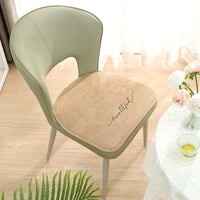 Semi-Circular Dining Chair Cushion, All-Season Universal Seat Pad for Home and Restaurant