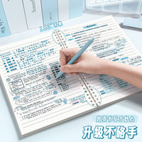 Wave Pattern Loose-Leaf Notebook B5/A5 Detachable Coil Journal for Students