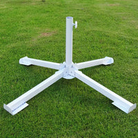 Heavy-Duty Outdoor Folding Umbrella Base for Patio, Beach, and Market Stalls