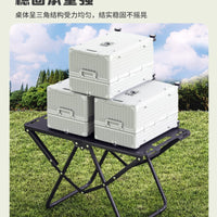 Portable Folding Camping Table Outdoor Picnic Dining Desk with Storage Bag