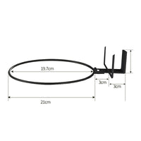 Foldable Wall-Mounted Plant Hanger for Balcony & Garden Decor