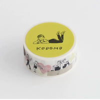 Japanese Mizushima x Masco Washi Tape - Little People & Nature Scenes