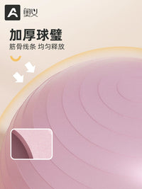 AOYI Yoga Ball for Adults, Kids, Pregnancy, and Pelvic Floor Training
