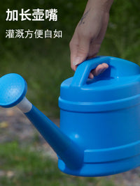 Thickened Long Spout Plastic Watering Can for Garden and Balcony Plants