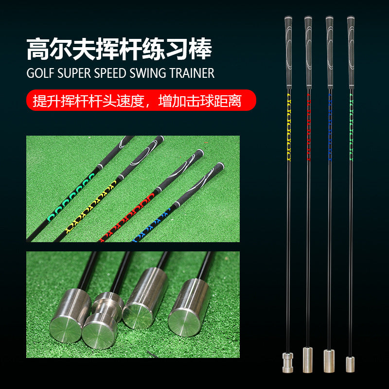Golf Swing Trainer Aid for Adults and Juniors - Posture Correction and Practice Stick