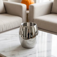304 Stainless Steel Double-Walled Insulated Champagne and Wine Ice Bucket for Parties and Bars