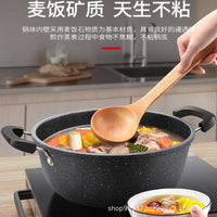 Maifan Stone Non-Stick Stockpot with Double Handles, Induction Cooker Compatible