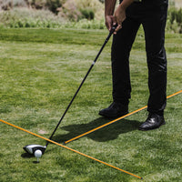 Golf Alignment Stick Training Aid Set for Putting and Swing Correction
