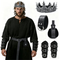 Halloween Medieval Renaissance Viking Costume Accessories Set