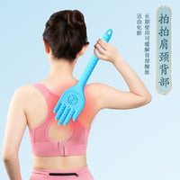 Silicone Meridian Patting Board Massager for Body Acupressure and Muscle Relaxation