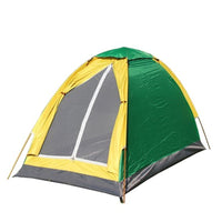 Ultralight 1-Person Aluminum Pole Camping Tent with Sun Protection and Mesh