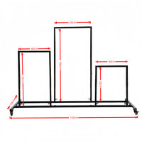 Portable Archway Display Stand with Wheels for Events and Advertising
