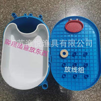 Multi-functional Fishing Bucket Live Fish Container with Seat, Thickened Integrated Fishing Water Bucket, Fishing Box, Fish Guard Bucket