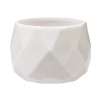 Diamond-Shaped PP Plastic Flower Pot for Crochet and Knitting Projects