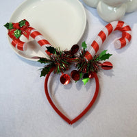 Christmas Candy Cane Headband for Holiday Parties and Performances