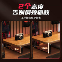 Monitor Stand Riser with Storage for Desktop and Laptop, Ergonomic Height Adjustable Desk Organizer
