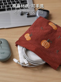 Portable Travel Electronic Organizer Bag for Cables, Chargers, Power Bank, USB Drives, and Earphones