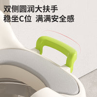 Toddler Toilet Training Seat with Ladder and Soft Cushion for Boys and Girls