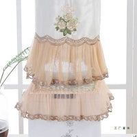 Water Dispenser Dust Cover with Lace Embroidery for Bottled Water