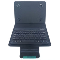 Universal Tablet Case with Stand and Magnetic Bluetooth Keyboard for 8-13 inch Tablets