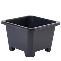 Thickened Breathable Square Succulent Planter Pot for Seedlings and Plants, Root Control, Anti-Rot