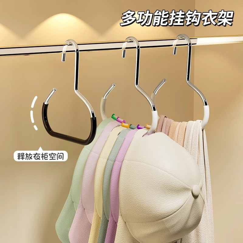 Creative Circular Scarf and Belt Hanger with Non-Slip Design for Hats and Accessories