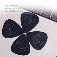 Kepma Nylon Frosted Non-slip Guitar Picks for Strumming and Playing, 0.46mm and 0.6mm
