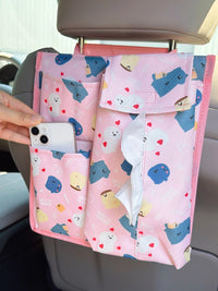 Multi-Pocket Car Seat Back Organizer Bag for Sundries